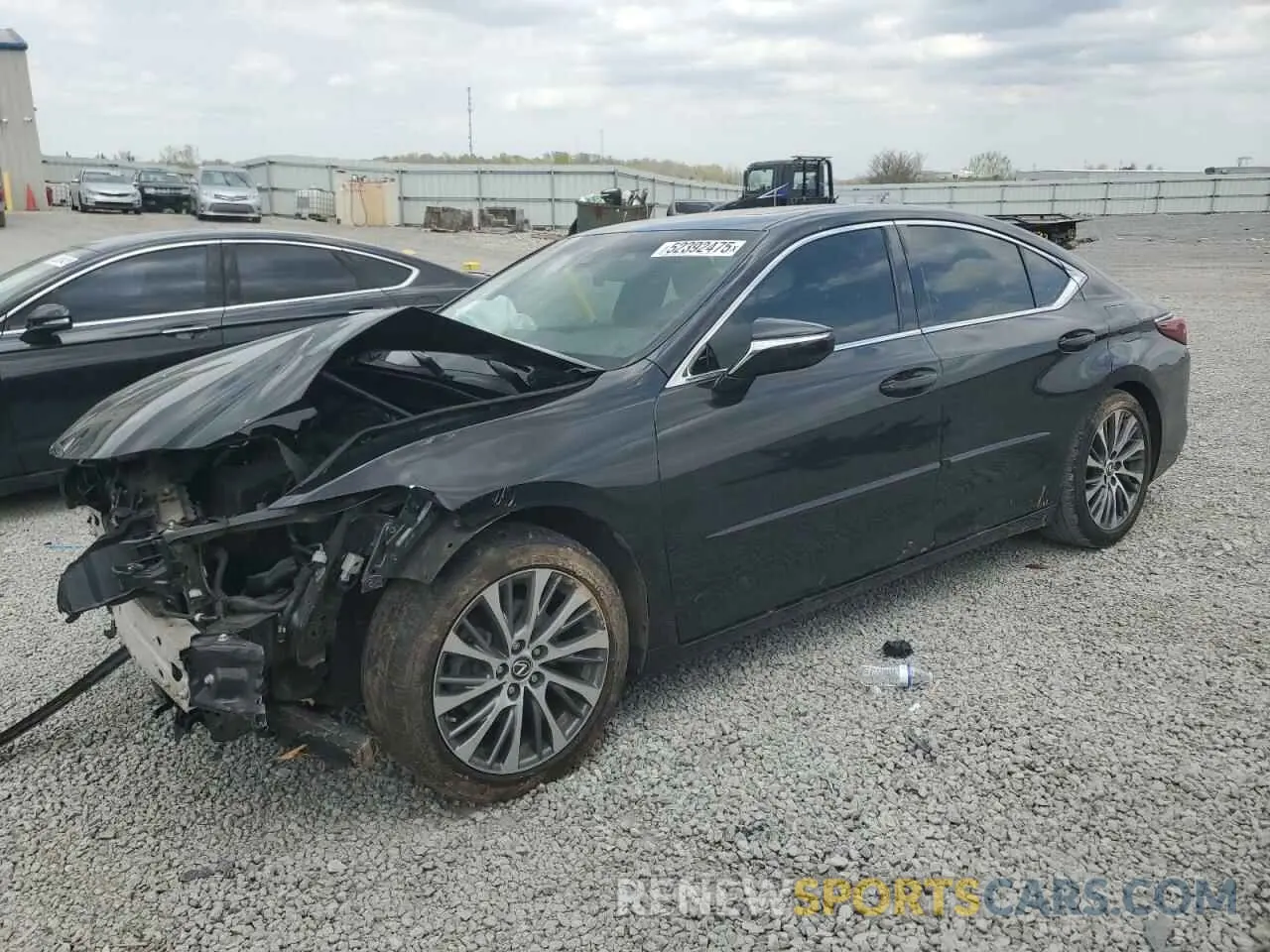 1 Photograph of a damaged car 58ABZ1B16KU002510 LEXUS ES350 2019