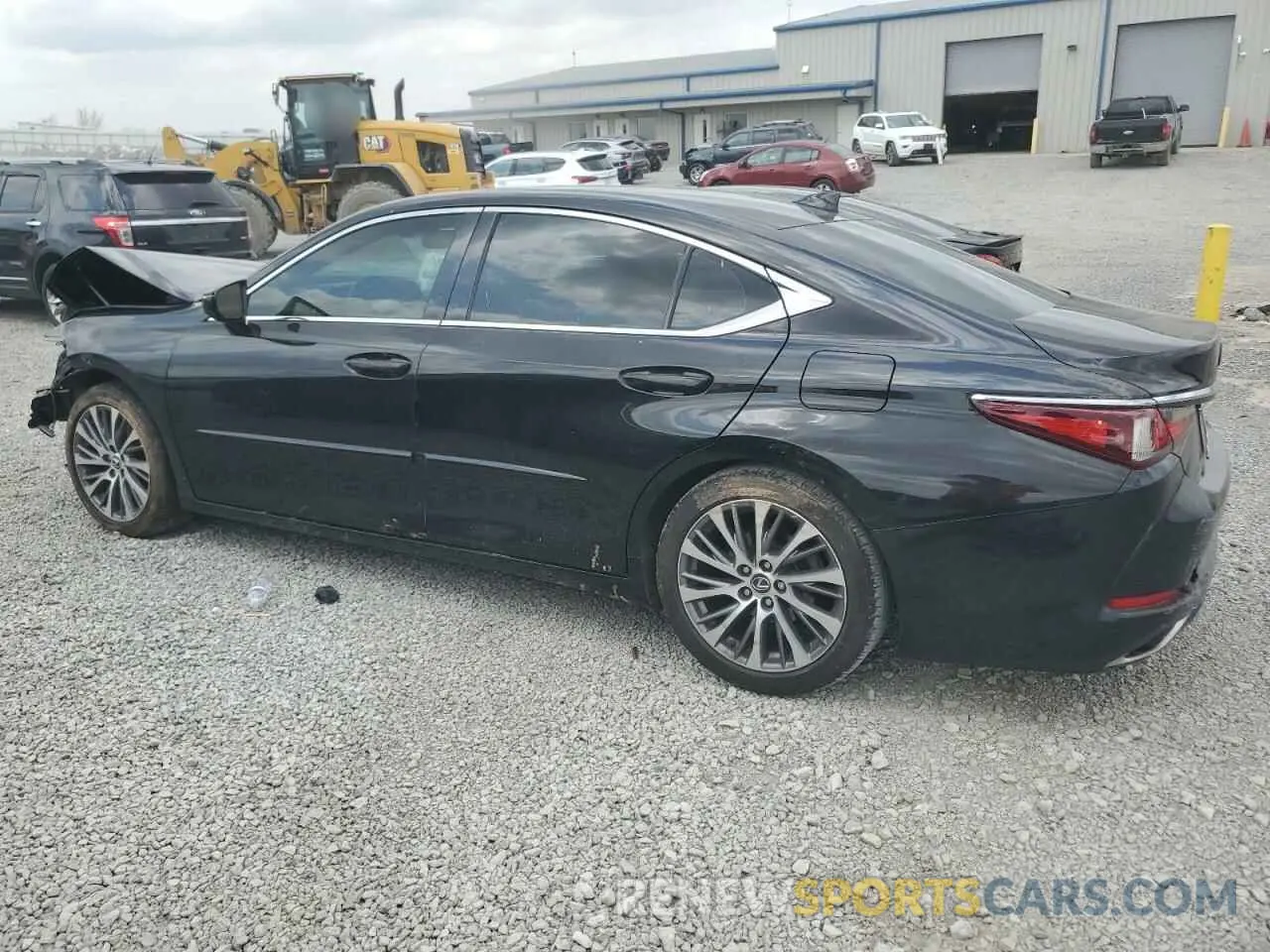 2 Photograph of a damaged car 58ABZ1B16KU002510 LEXUS ES350 2019
