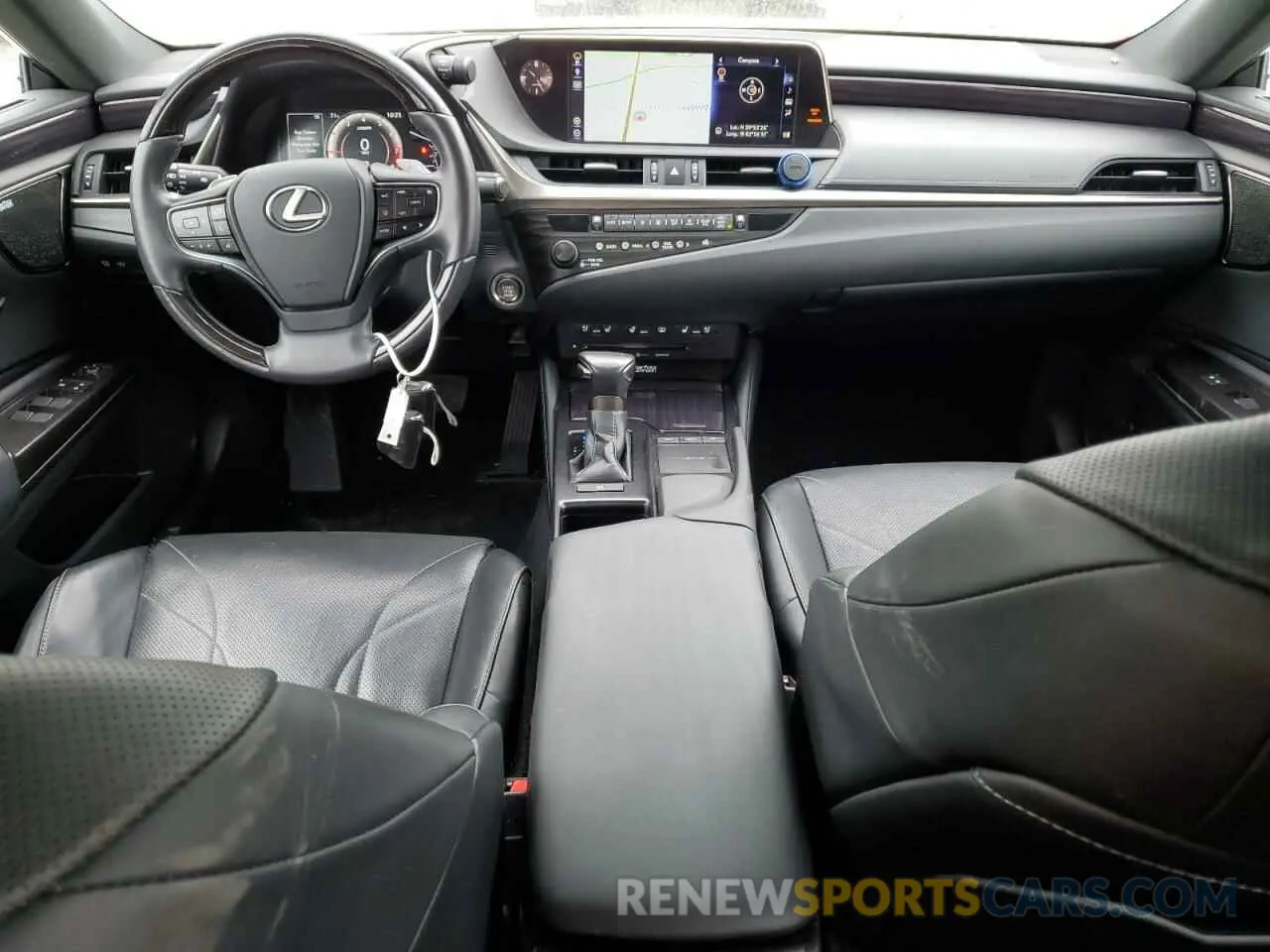 8 Photograph of a damaged car 58ABZ1B16KU006640 LEXUS ES350 2019