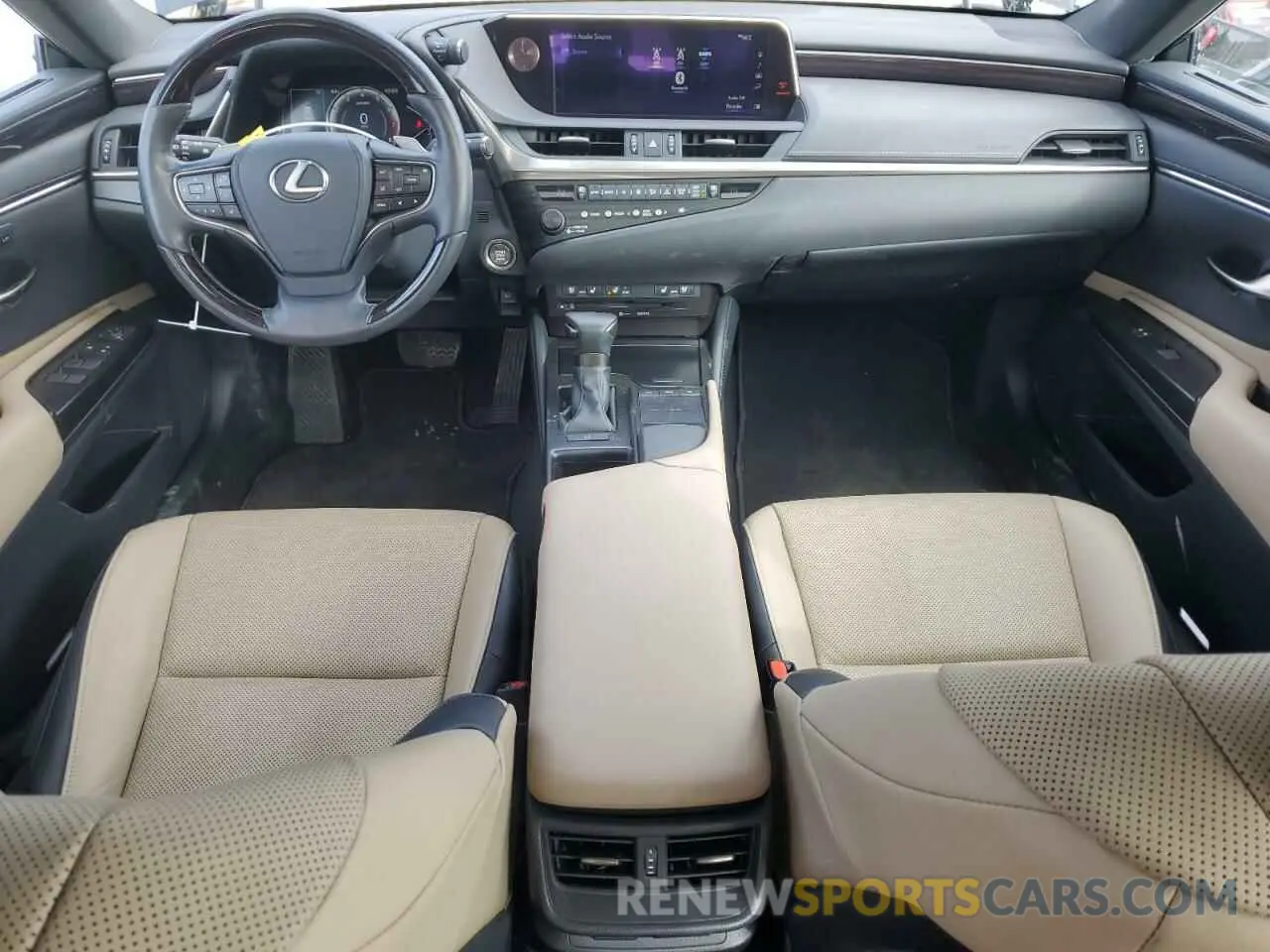 8 Photograph of a damaged car 58ABZ1B16KU024457 LEXUS ES350 2019
