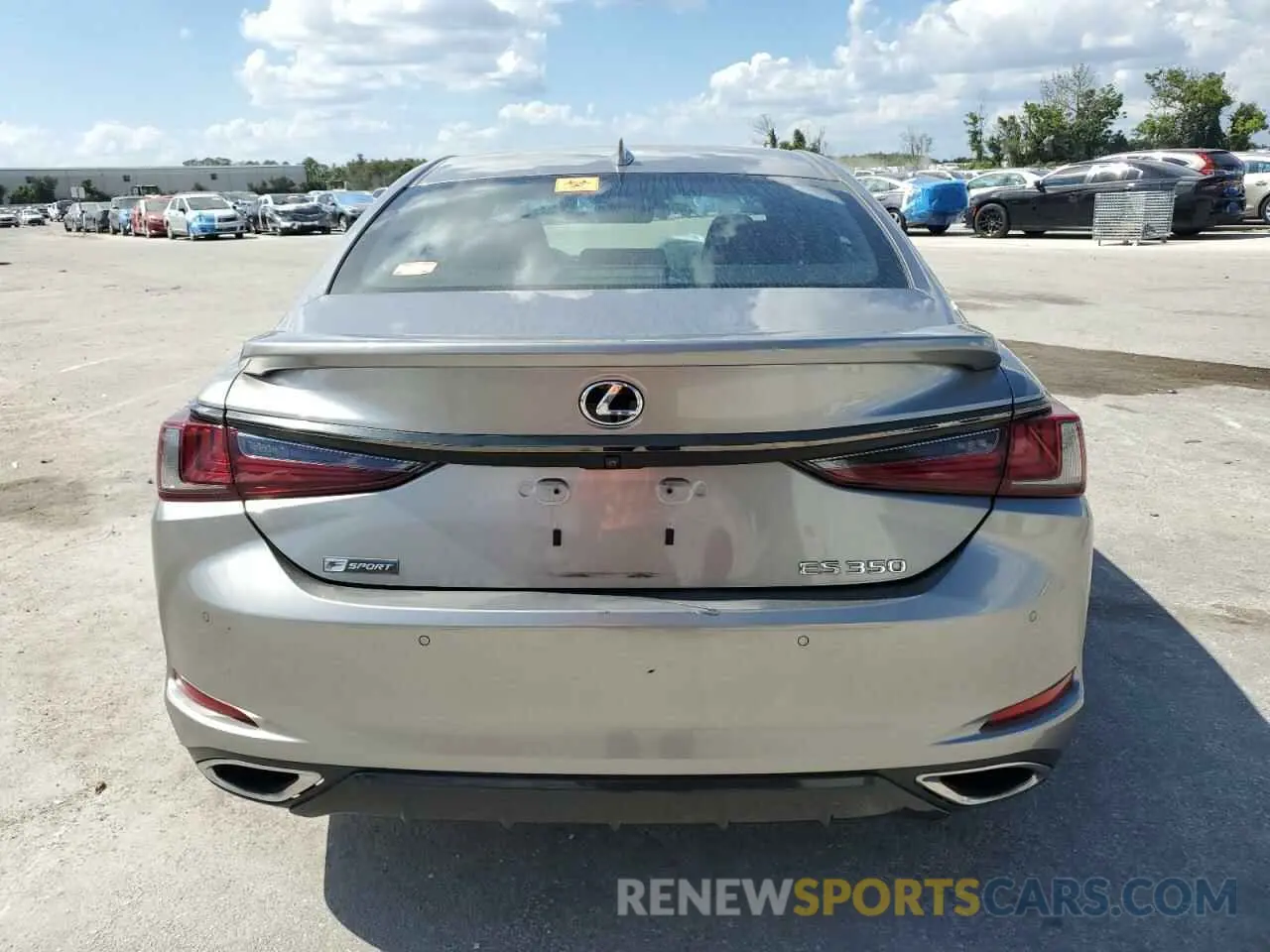 6 Photograph of a damaged car 58ABZ1B16KU032641 LEXUS ES350 2019