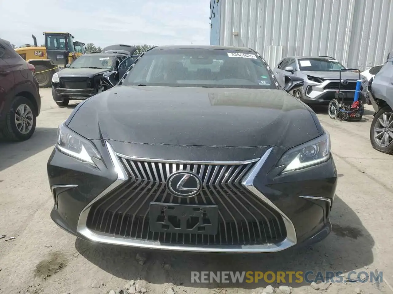 5 Photograph of a damaged car 58ABZ1B16KU034521 LEXUS ES350 2019