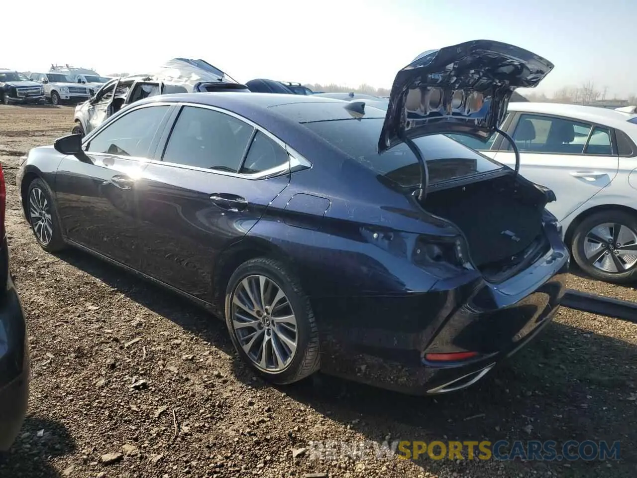 2 Photograph of a damaged car 58ABZ1B16KU039248 LEXUS ES350 2019
