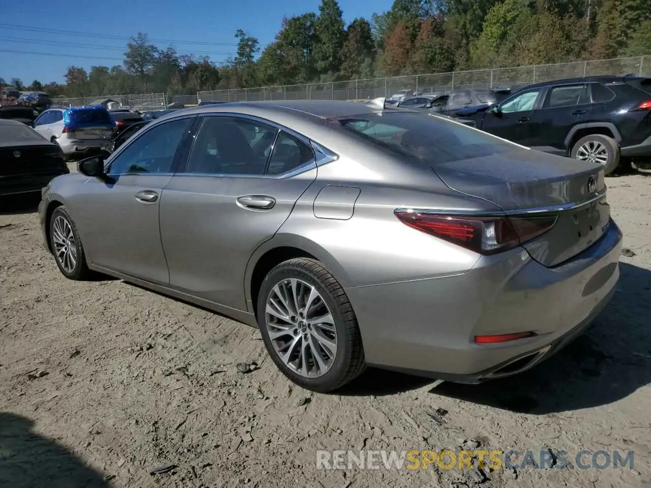 2 Photograph of a damaged car 58ABZ1B16KU040402 LEXUS ES350 2019