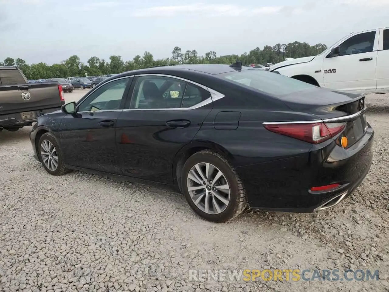2 Photograph of a damaged car 58ABZ1B16KU041159 LEXUS ES350 2019