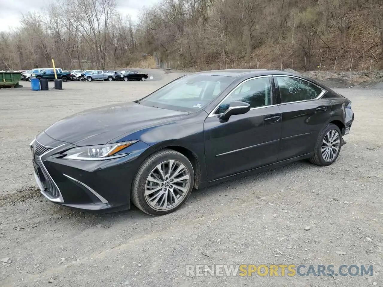 1 Photograph of a damaged car 58ABZ1B17KU007215 LEXUS ES350 2019