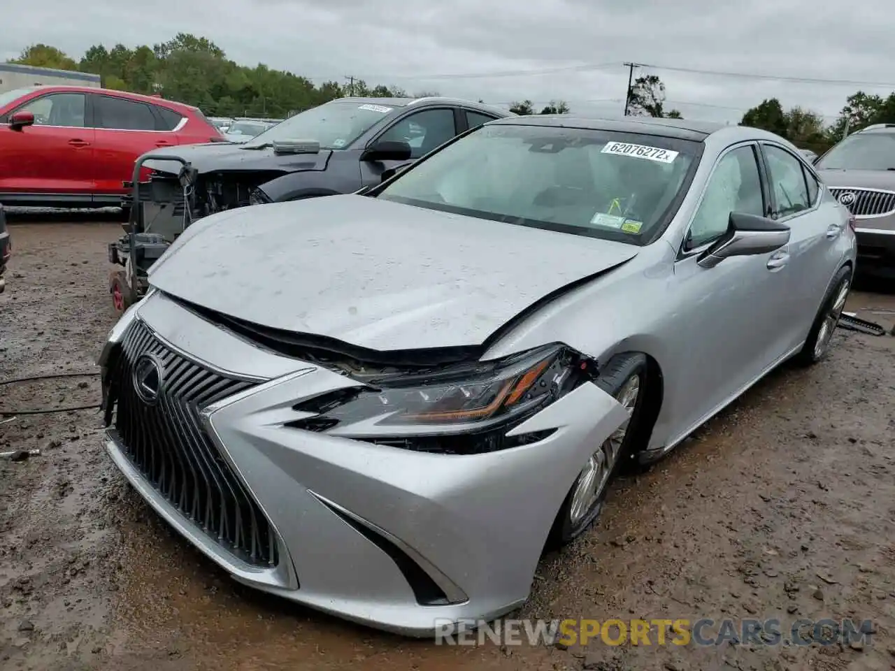 2 Photograph of a damaged car 58ABZ1B17KU013208 LEXUS ES350 2019