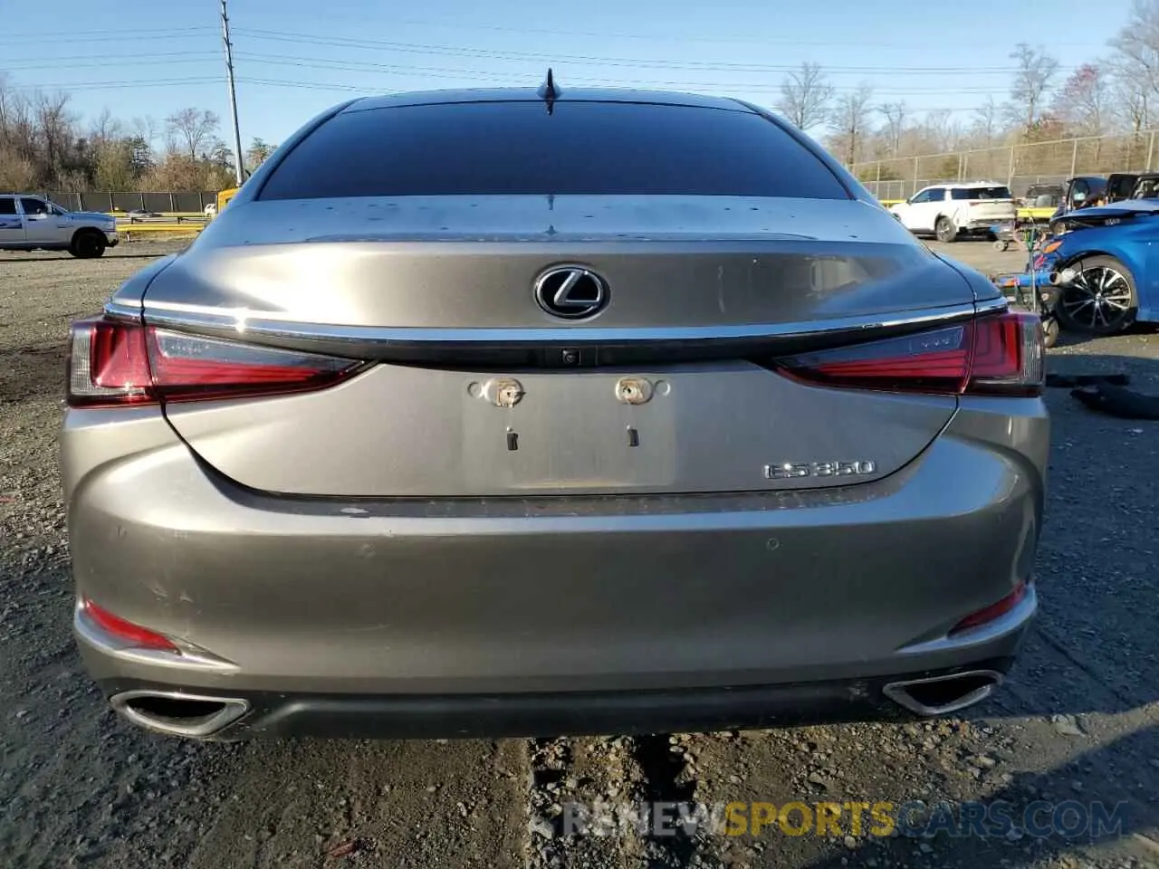 6 Photograph of a damaged car 58ABZ1B17KU026671 LEXUS ES350 2019