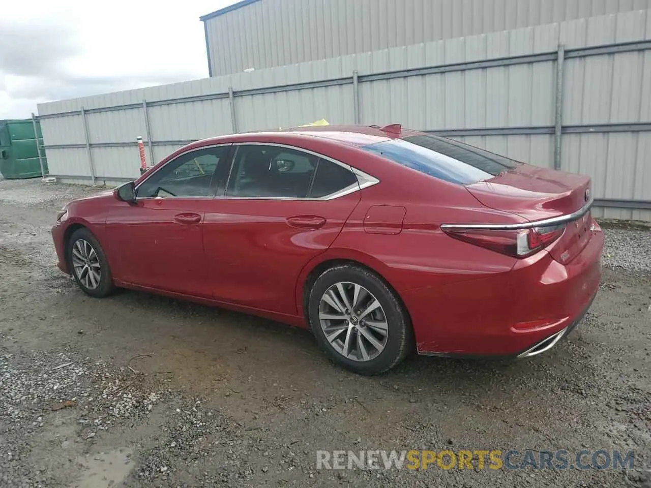2 Photograph of a damaged car 58ABZ1B17KU036326 LEXUS ES350 2019