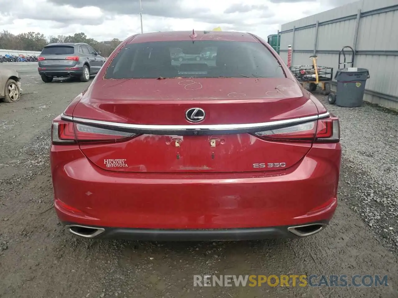6 Photograph of a damaged car 58ABZ1B17KU036326 LEXUS ES350 2019