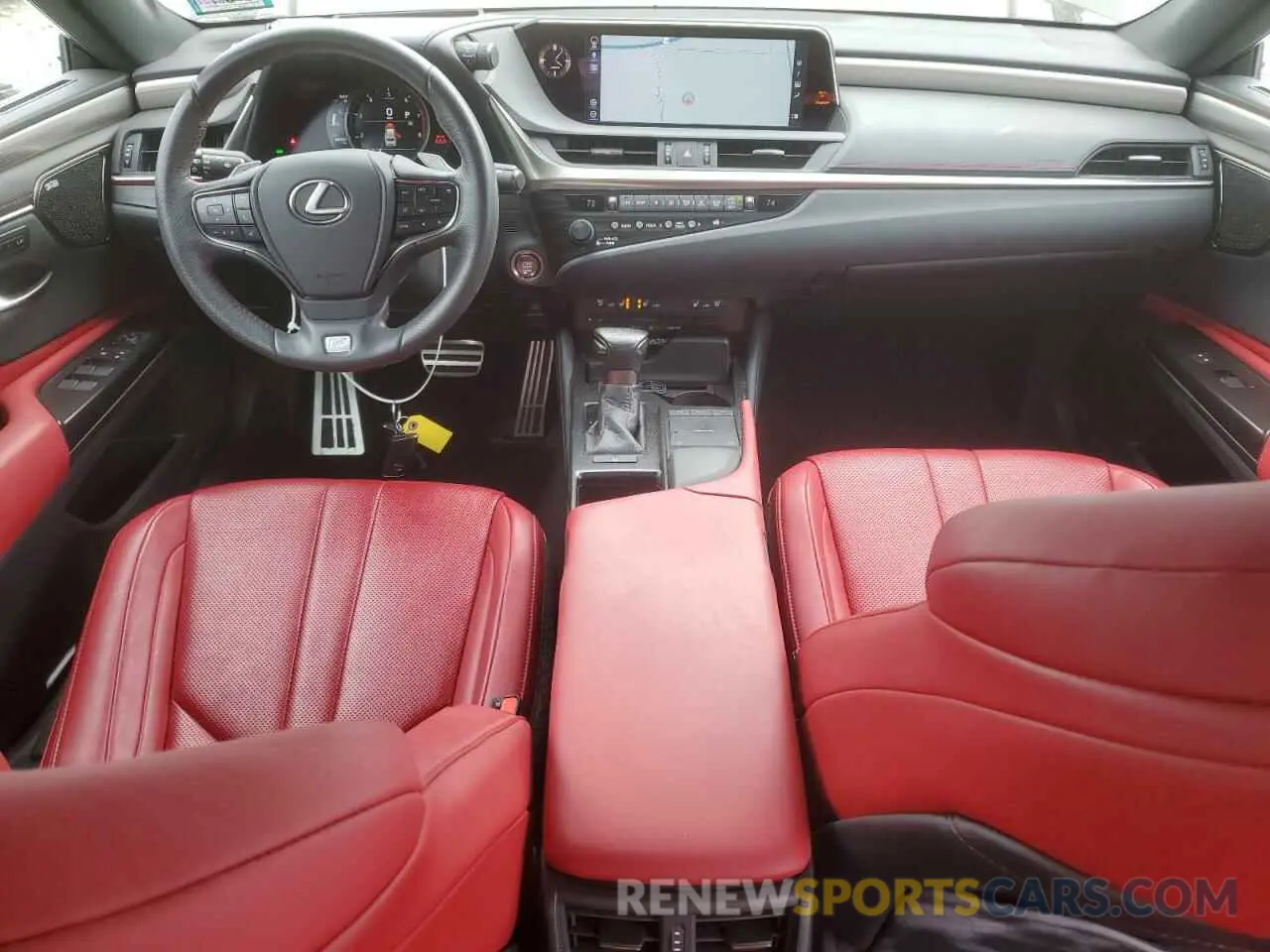 8 Photograph of a damaged car 58ABZ1B18KU006381 LEXUS ES350 2019