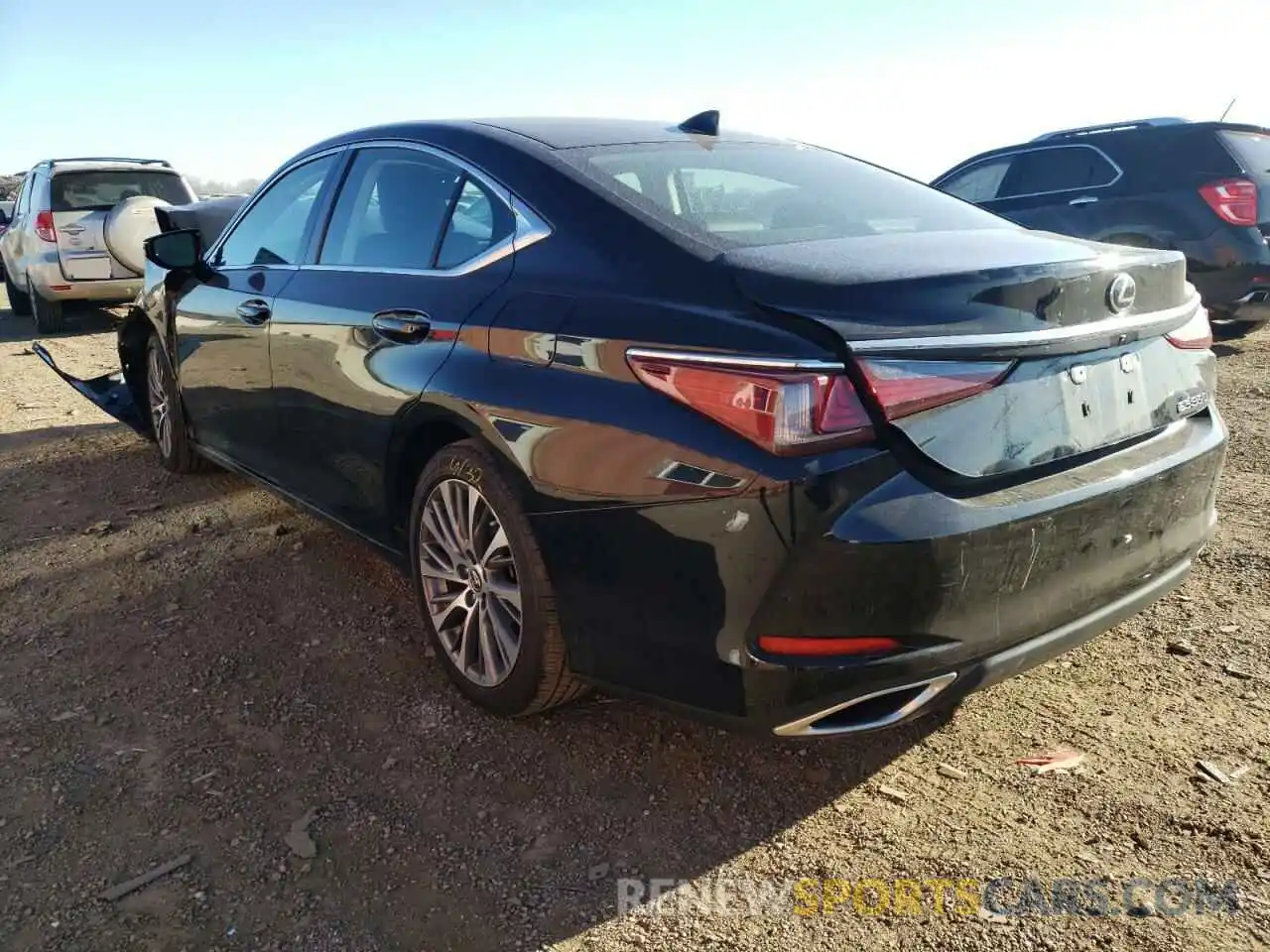 3 Photograph of a damaged car 58ABZ1B18KU008535 LEXUS ES350 2019