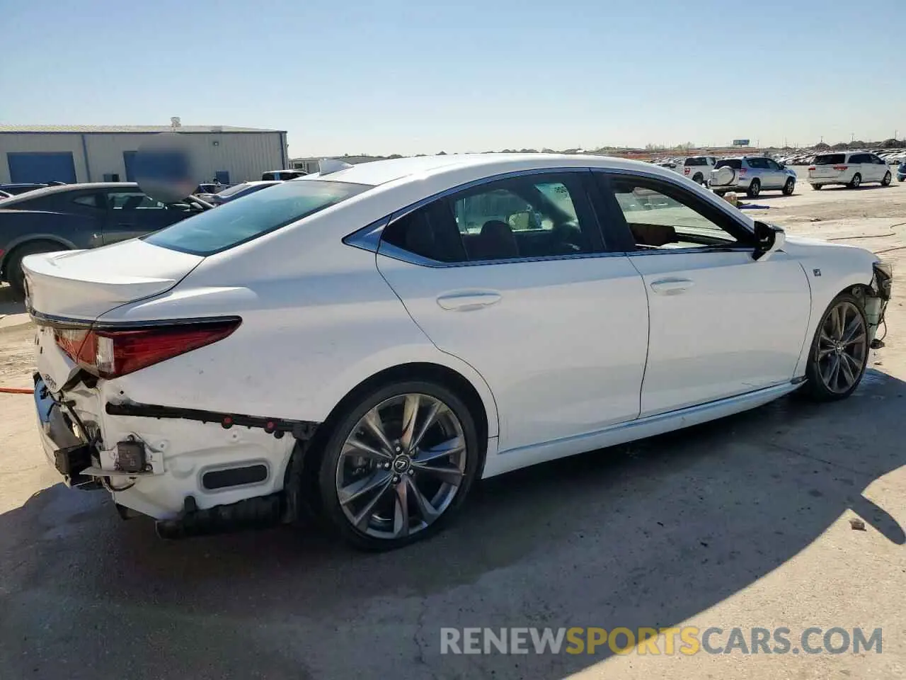 3 Photograph of a damaged car 58ABZ1B18KU011919 LEXUS ES350 2019