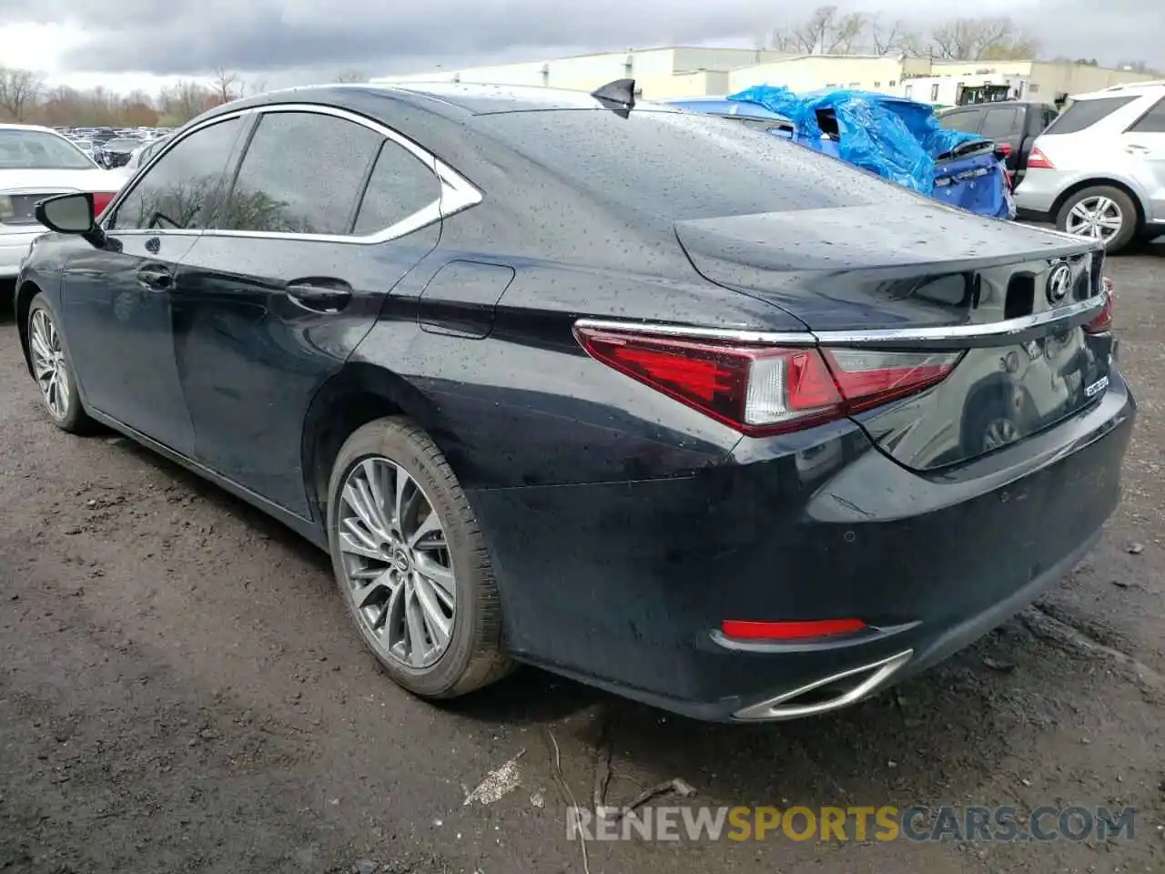 3 Photograph of a damaged car 58ABZ1B18KU016635 LEXUS ES350 2019