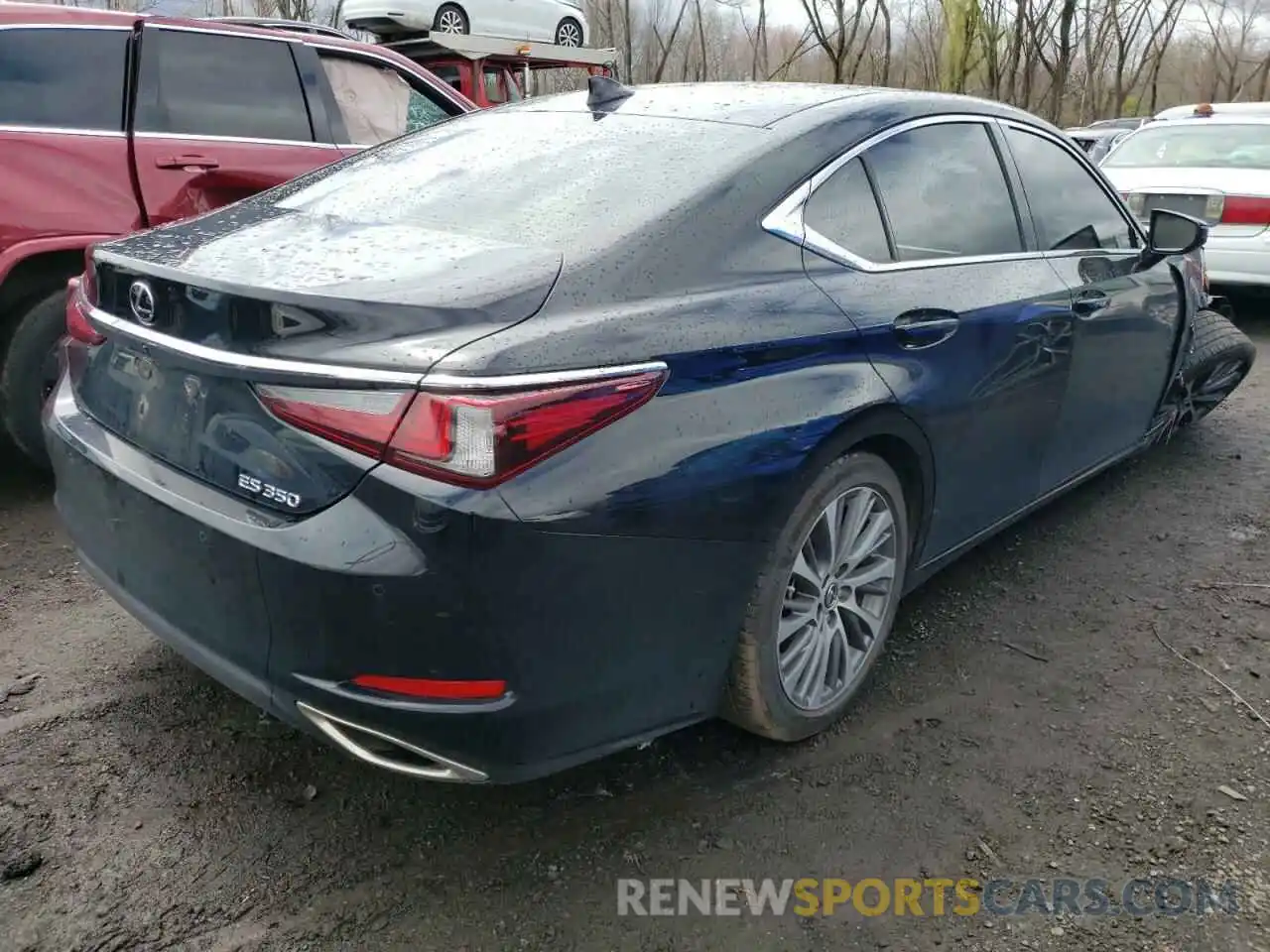 4 Photograph of a damaged car 58ABZ1B18KU016635 LEXUS ES350 2019