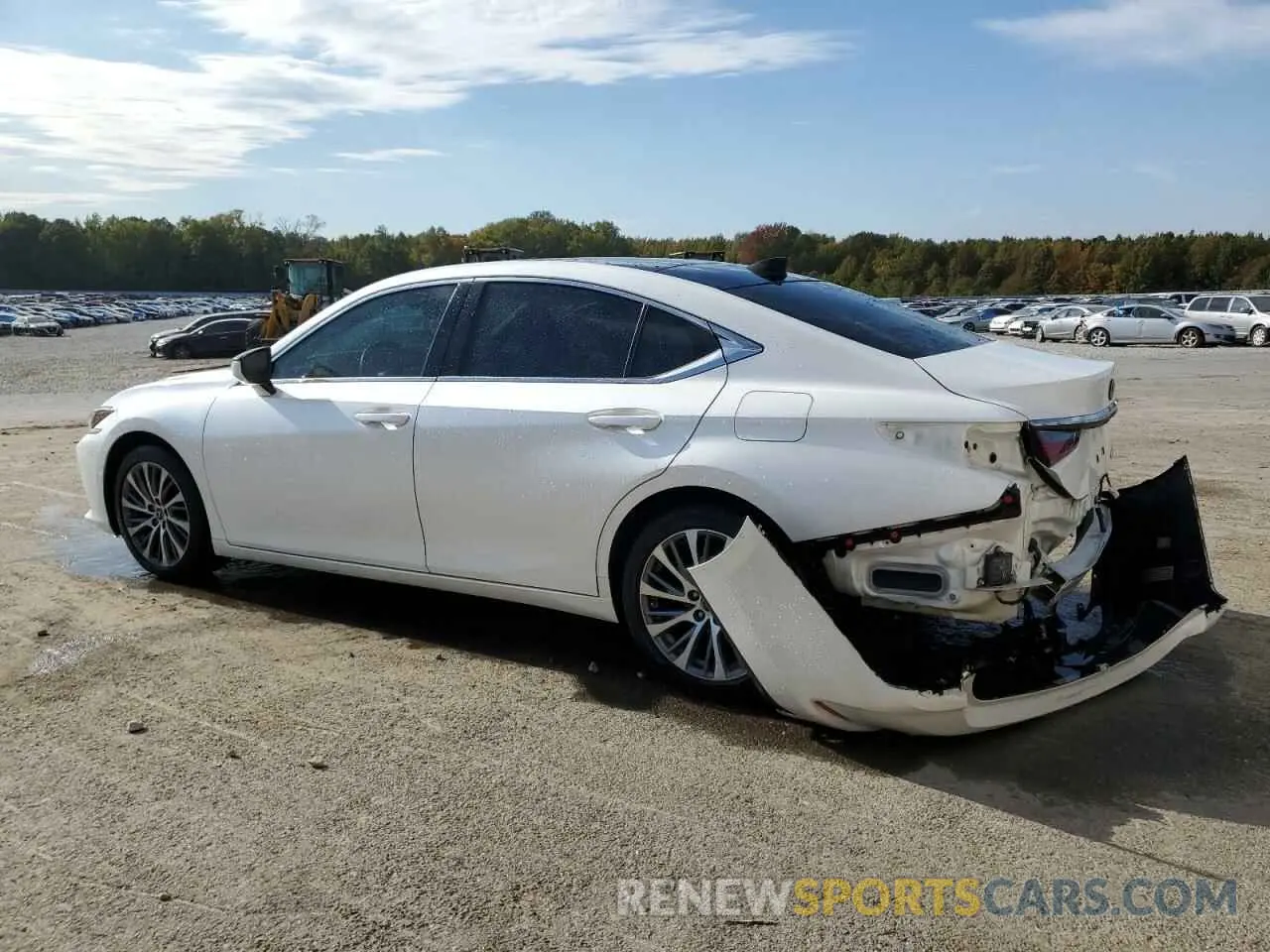 2 Photograph of a damaged car 58ABZ1B18KU020149 LEXUS ES350 2019