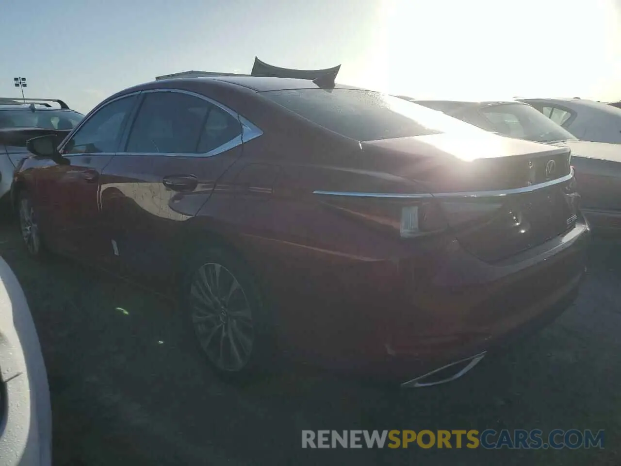 2 Photograph of a damaged car 58ABZ1B18KU025688 LEXUS ES350 2019