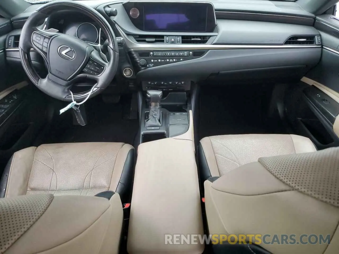 8 Photograph of a damaged car 58ABZ1B18KU034309 LEXUS ES350 2019