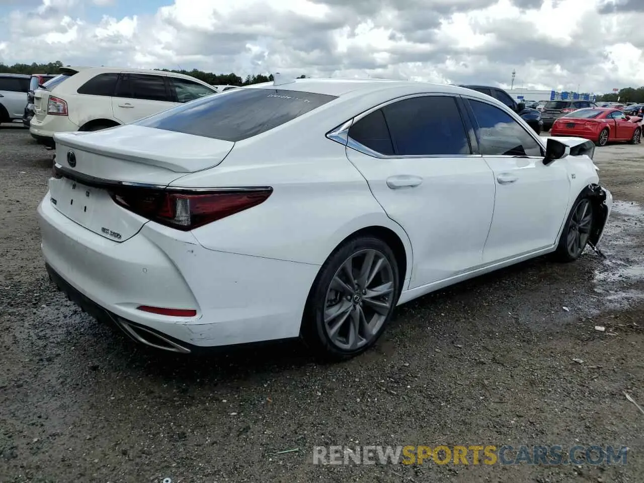 3 Photograph of a damaged car 58ABZ1B18KU040109 LEXUS ES350 2019