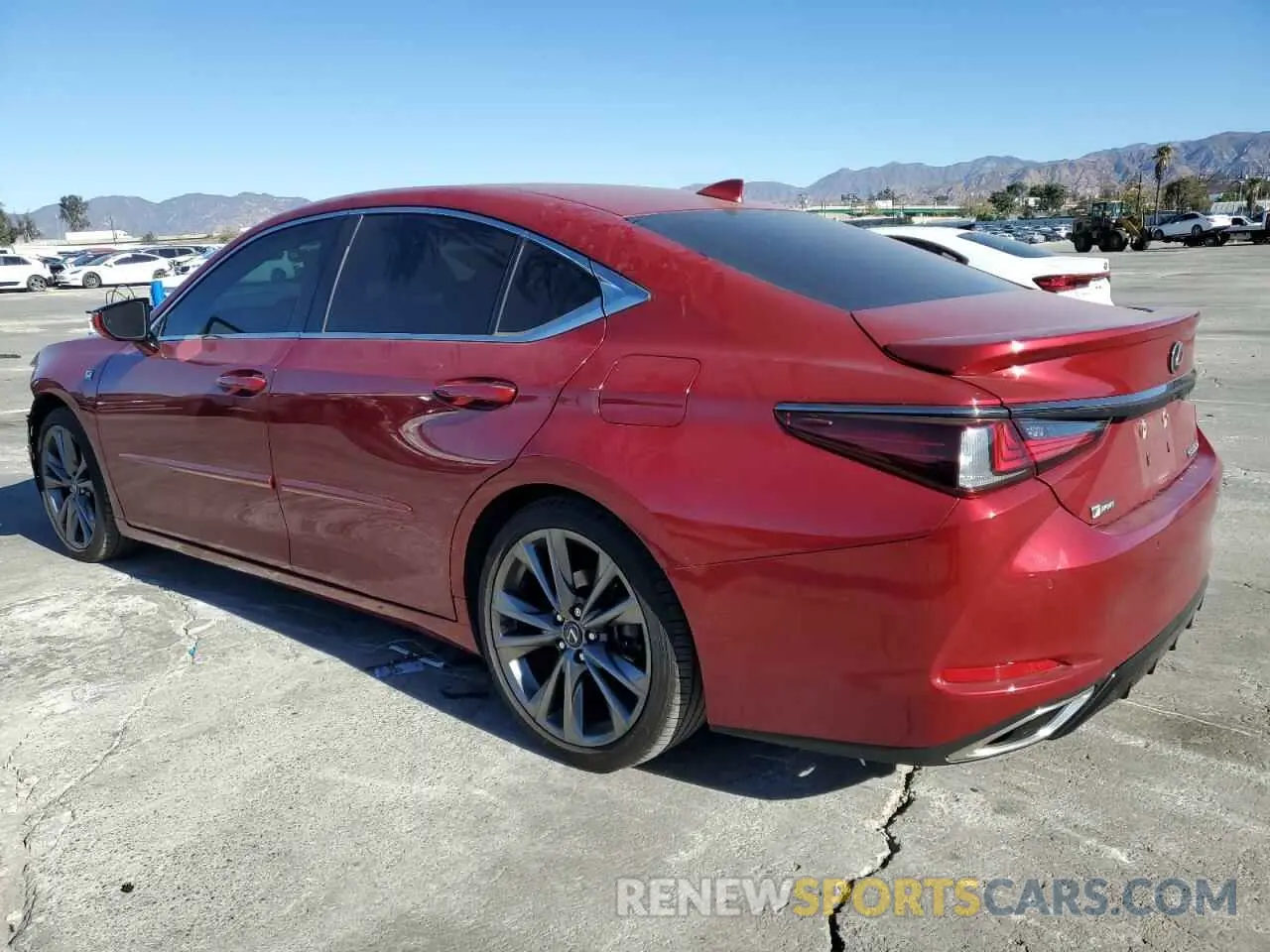 2 Photograph of a damaged car 58ABZ1B18KU043933 LEXUS ES350 2019