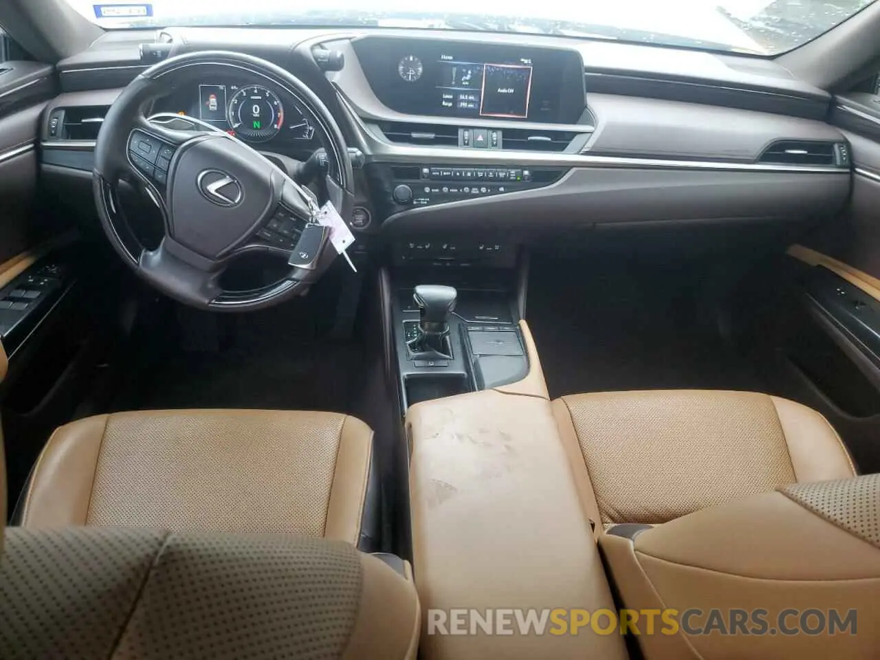 8 Photograph of a damaged car 58ABZ1B18KU044161 LEXUS ES350 2019