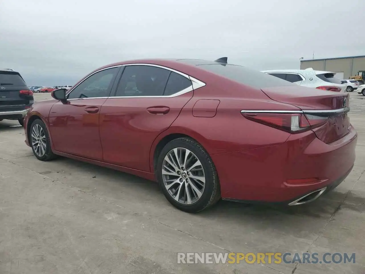 2 Photograph of a damaged car 58ABZ1B19KU001741 LEXUS ES350 2019