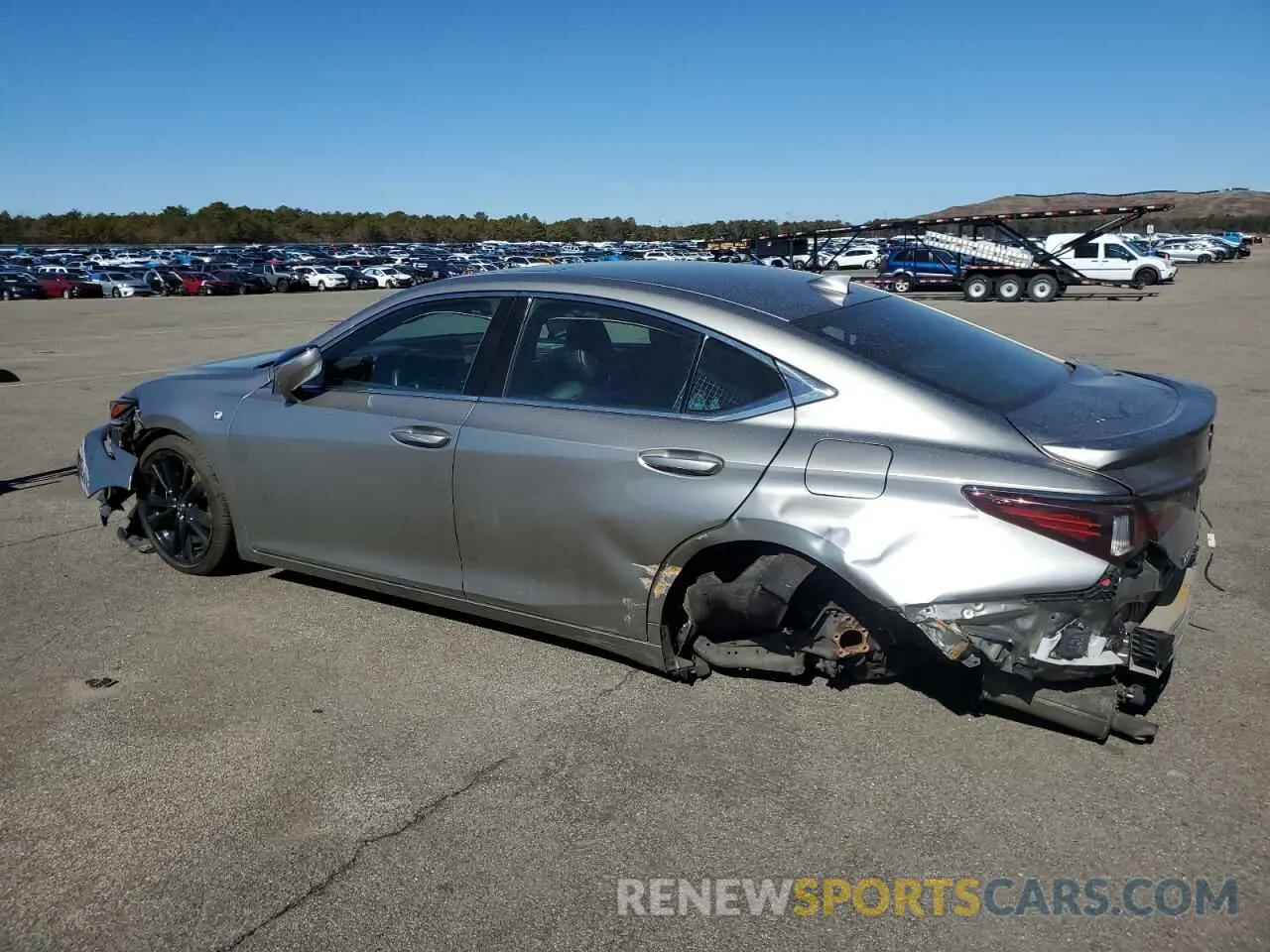 2 Photograph of a damaged car 58ABZ1B19KU010665 LEXUS ES350 2019