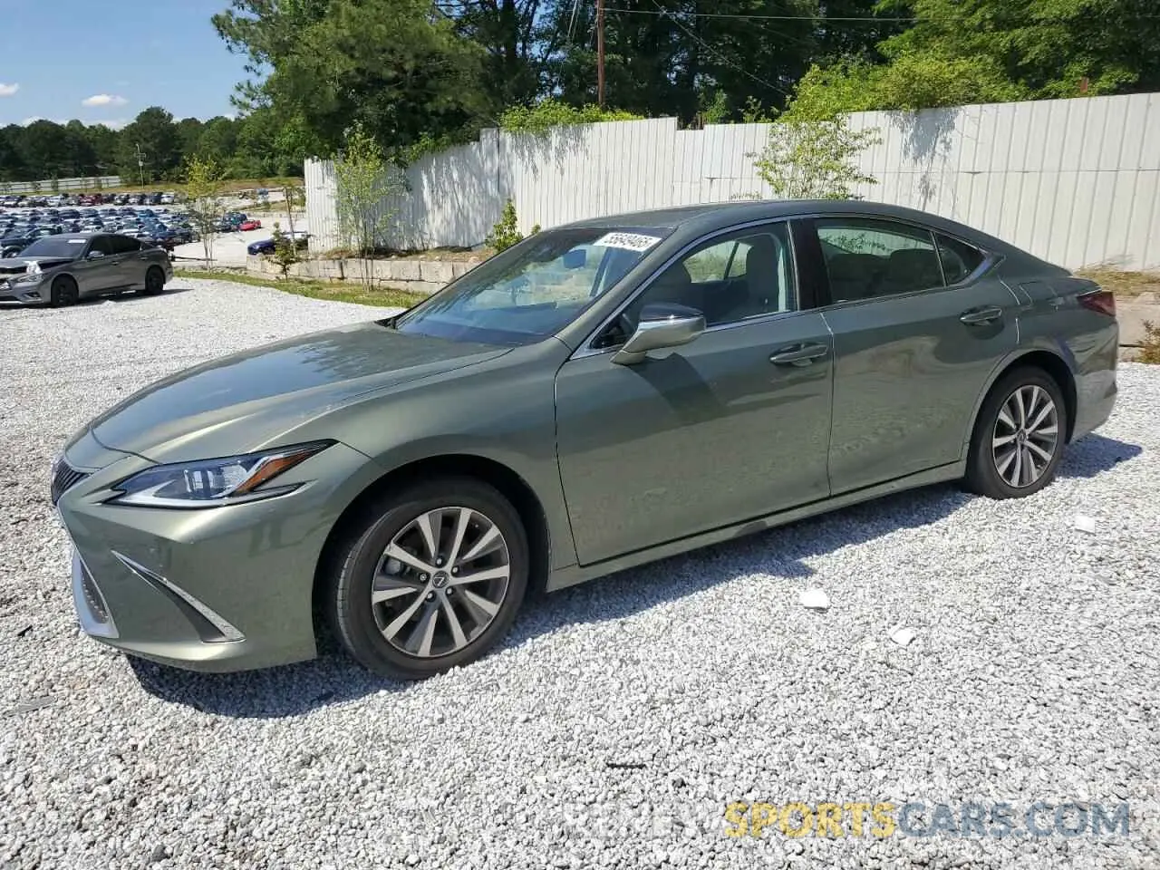 1 Photograph of a damaged car 58ABZ1B19KU023593 LEXUS ES350 2019