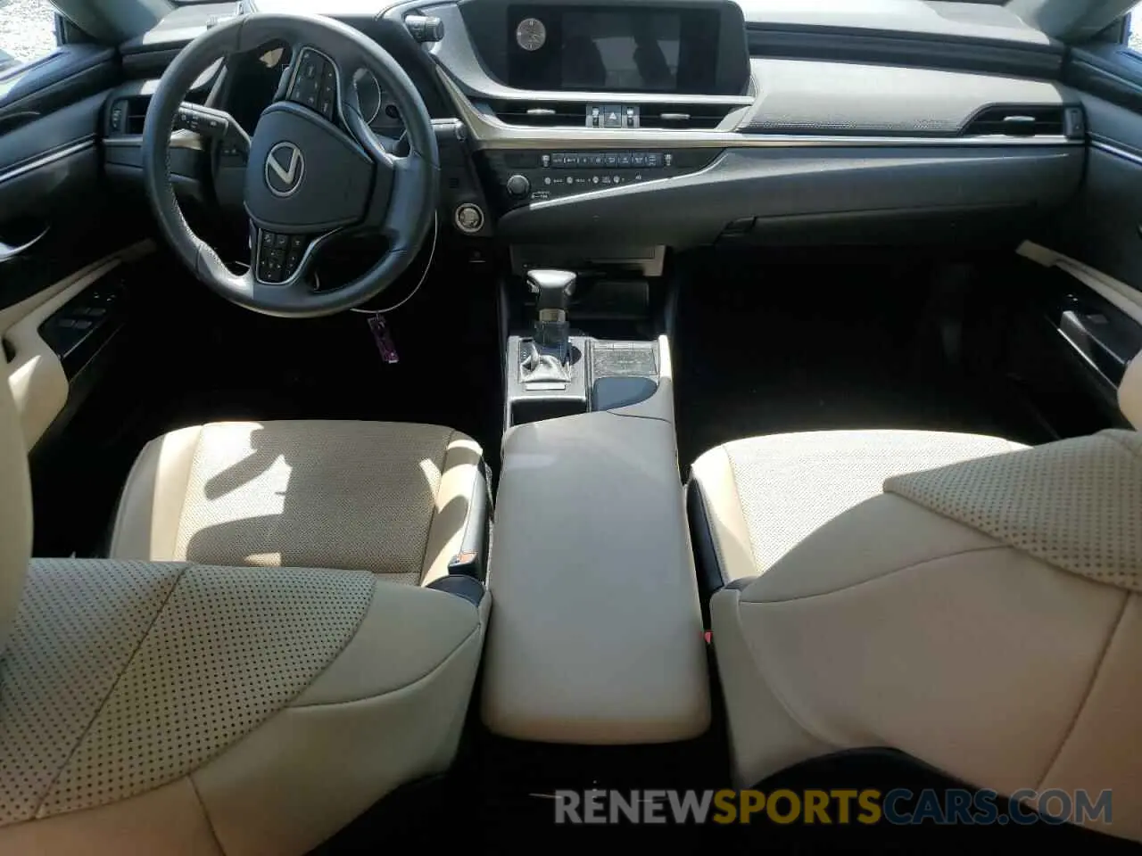 8 Photograph of a damaged car 58ABZ1B19KU023593 LEXUS ES350 2019