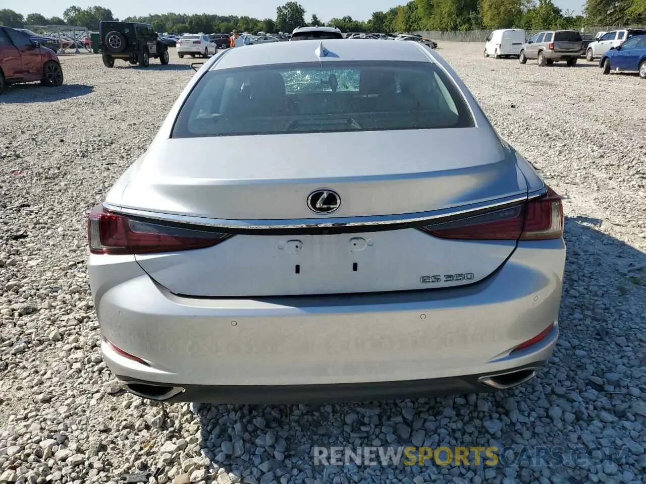 6 Photograph of a damaged car 58ABZ1B19KU050762 LEXUS ES350 2019