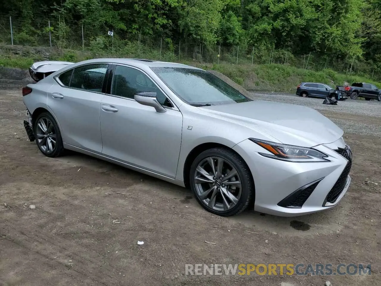 4 Photograph of a damaged car 58ABZ1B1XKU003630 LEXUS ES350 2019