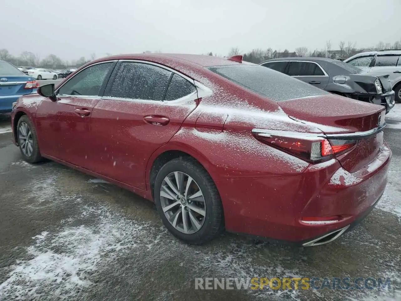 2 Photograph of a damaged car 58ABZ1B1XKU019424 LEXUS ES350 2019