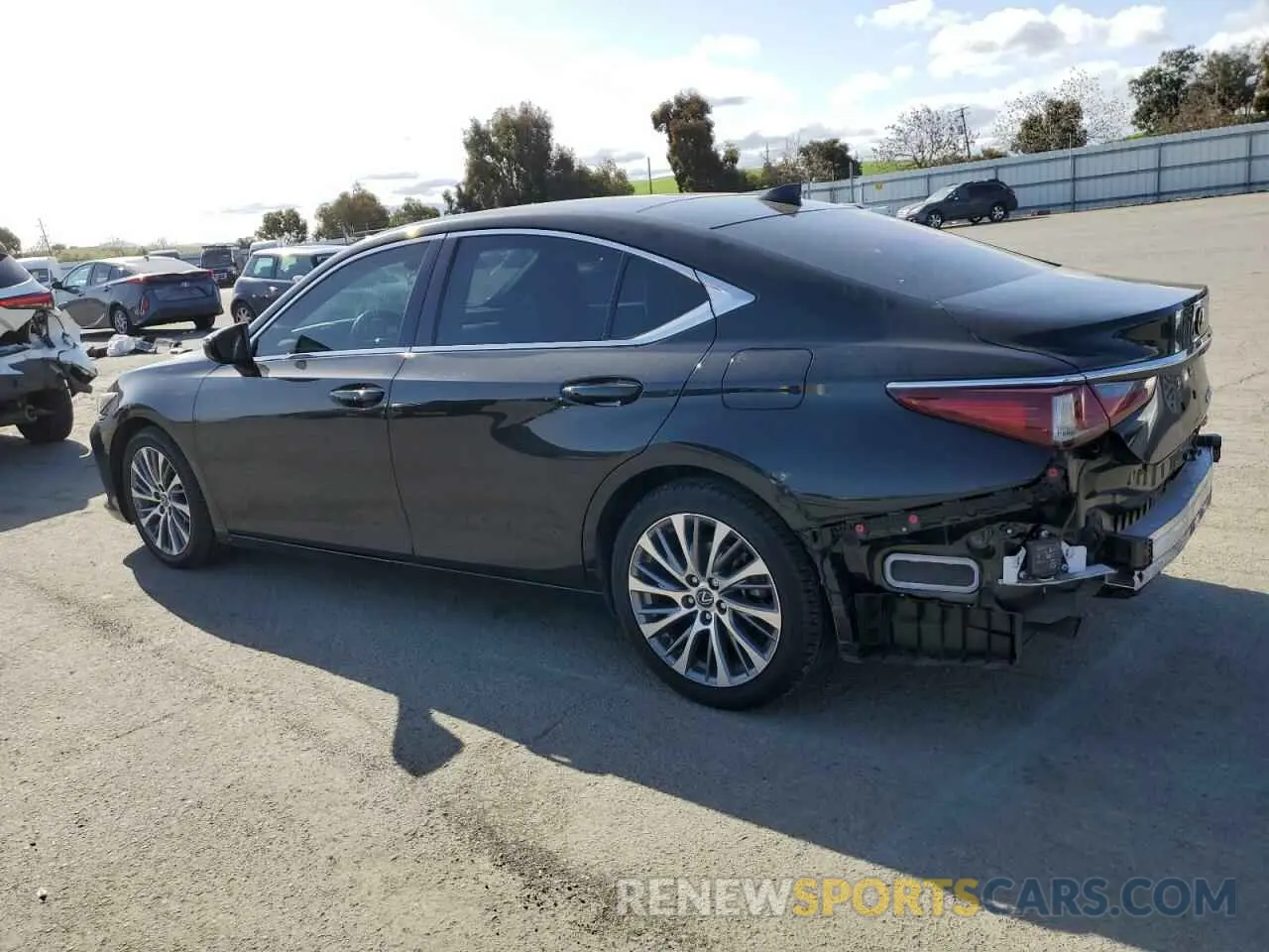 2 Photograph of a damaged car 58ABZ1B1XKU027328 LEXUS ES350 2019