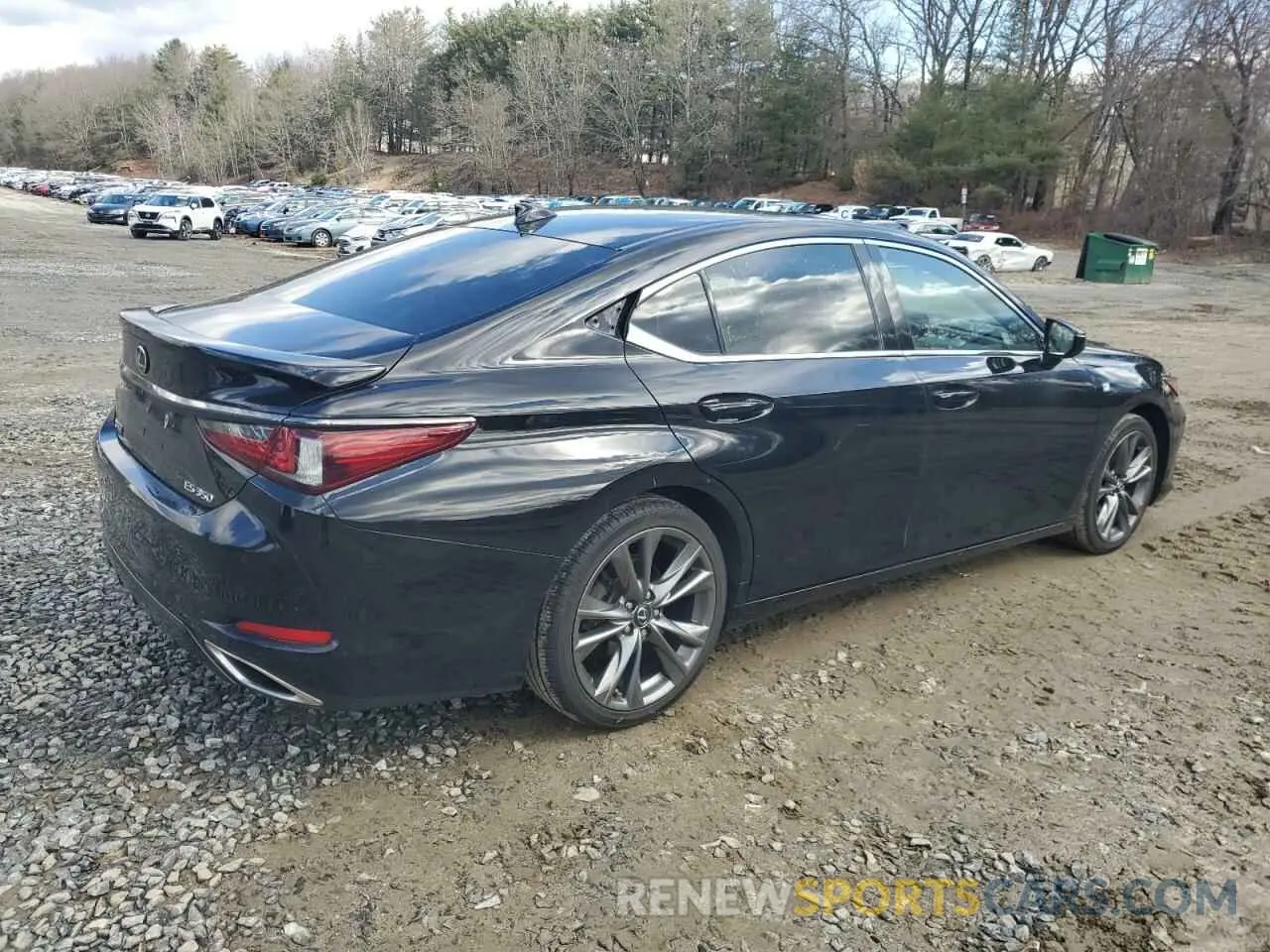 3 Photograph of a damaged car 58ABZ1B1XKU033758 LEXUS ES350 2019
