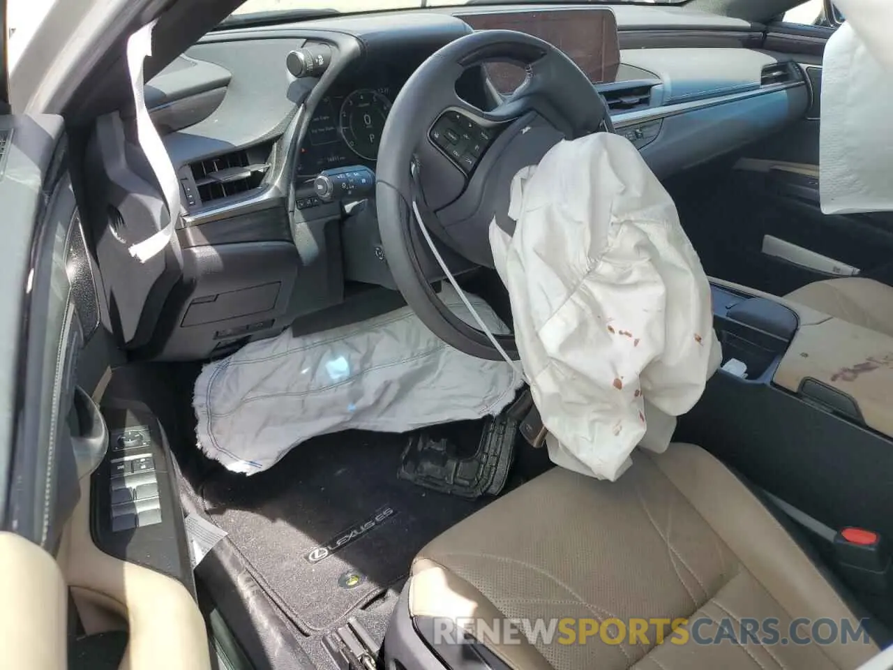 8 Photograph of a damaged car 58ABZ1B1XKU034621 LEXUS ES350 2019