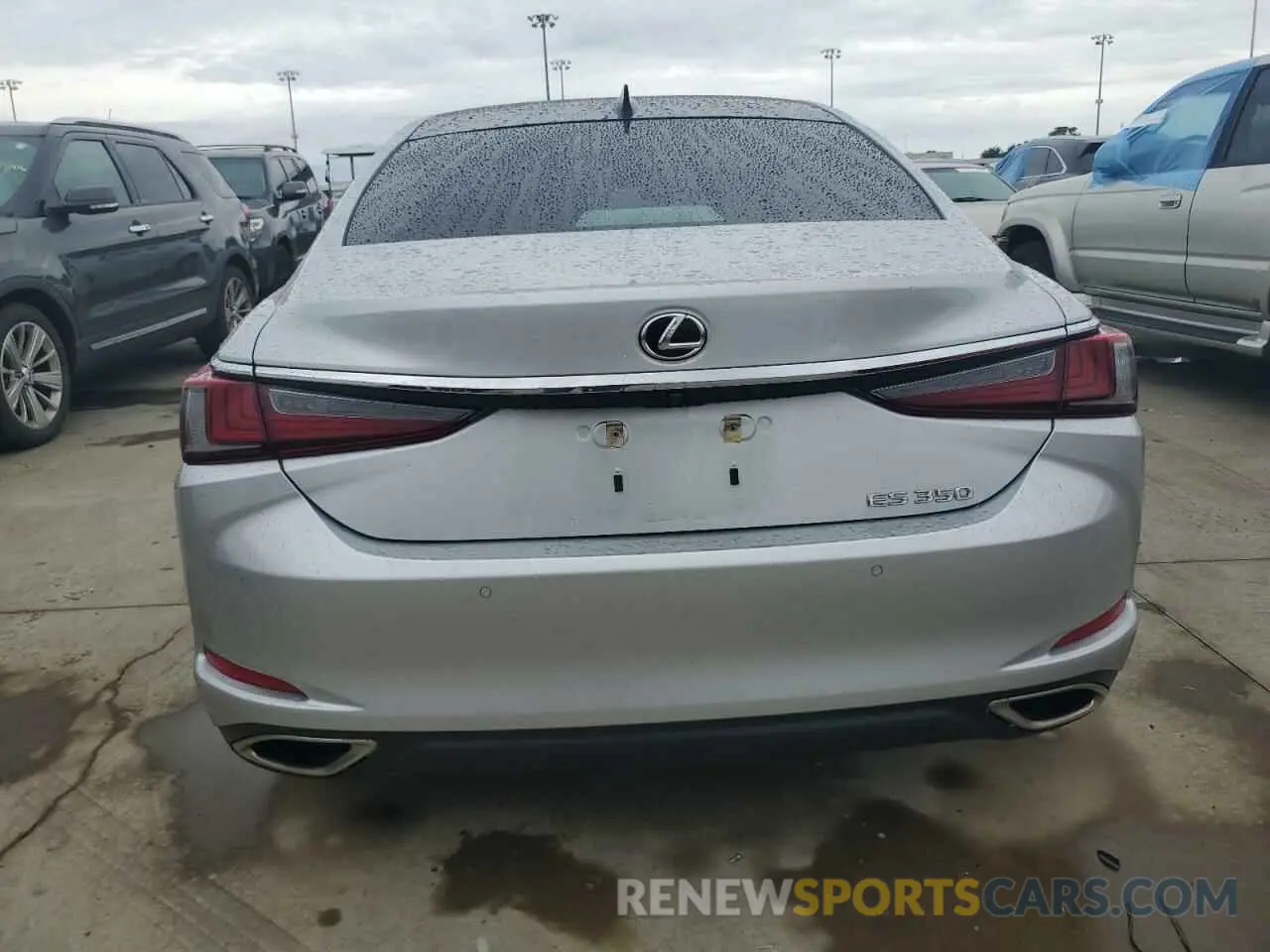 6 Photograph of a damaged car 58ABZ1B1XKU036661 LEXUS ES350 2019