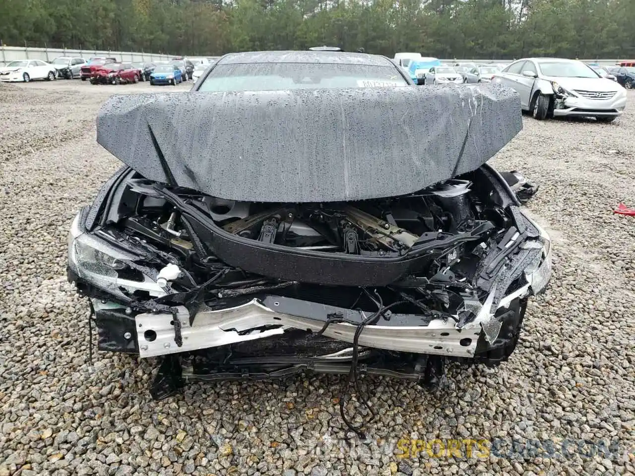 5 Photograph of a damaged car 58ABZ1B1XKU038135 LEXUS ES350 2019