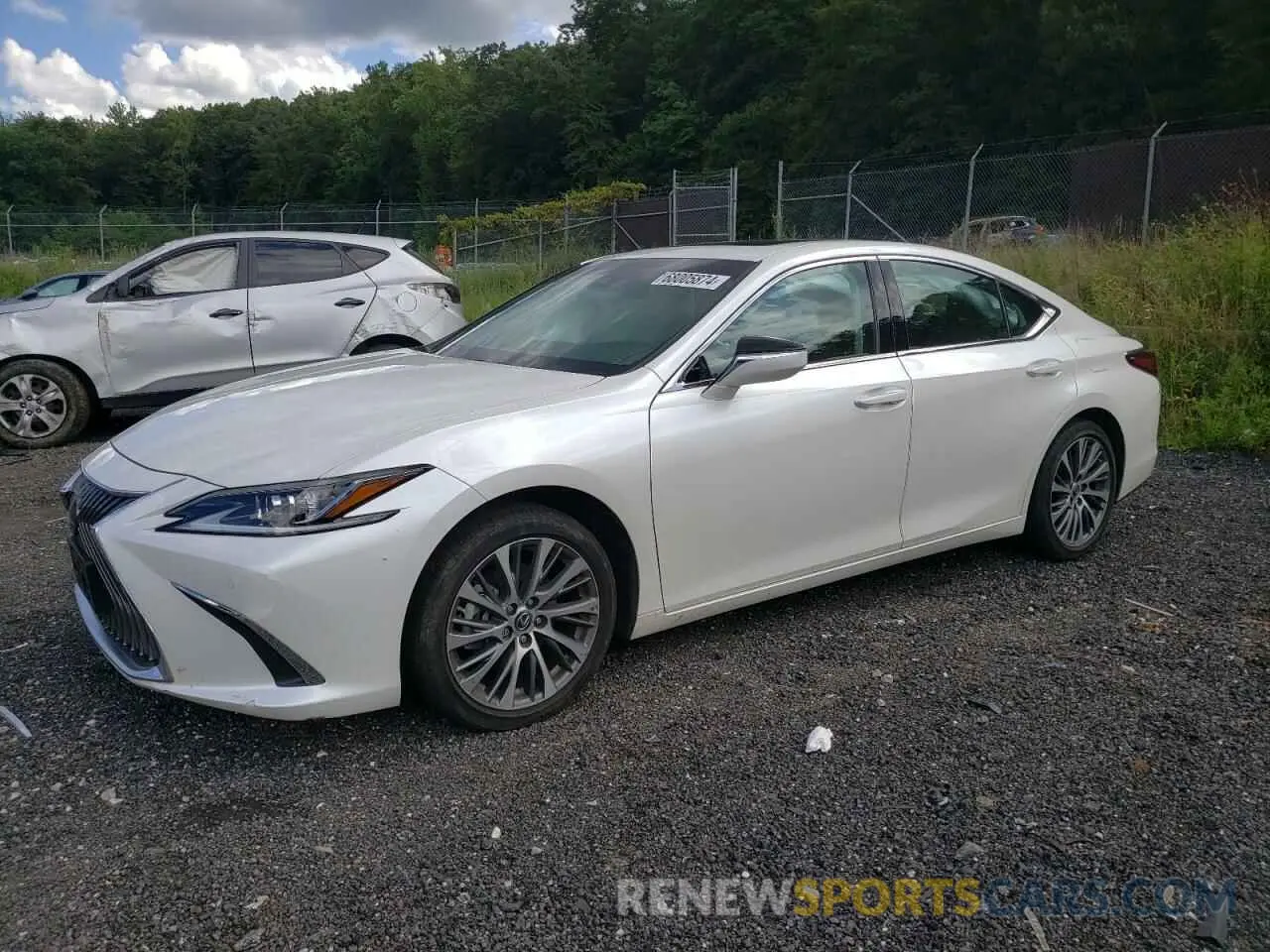 1 Photograph of a damaged car 58ABZ1B1XKU043447 LEXUS ES350 2019