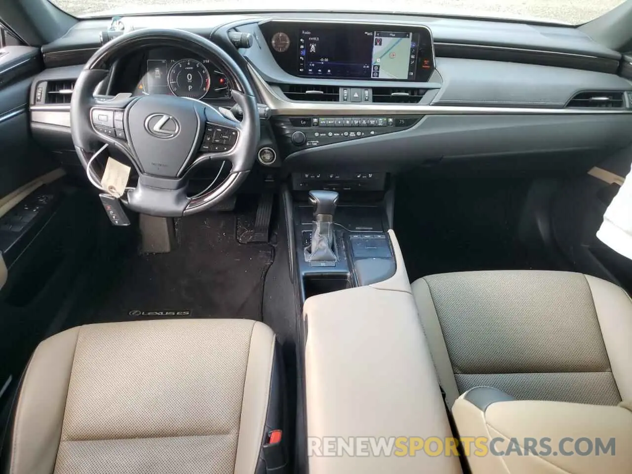 8 Photograph of a damaged car 58ABZ1B1XKU043447 LEXUS ES350 2019