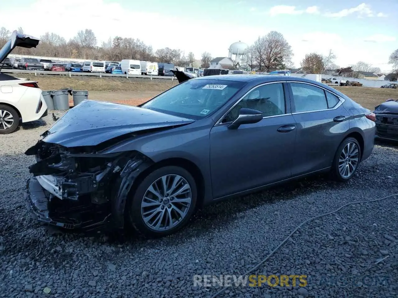 1 Photograph of a damaged car 58ABZ1B1XKU049412 LEXUS ES350 2019