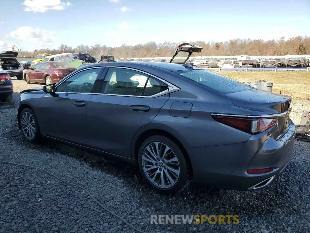 2 Photograph of a damaged car 58ABZ1B1XKU049412 LEXUS ES350 2019
