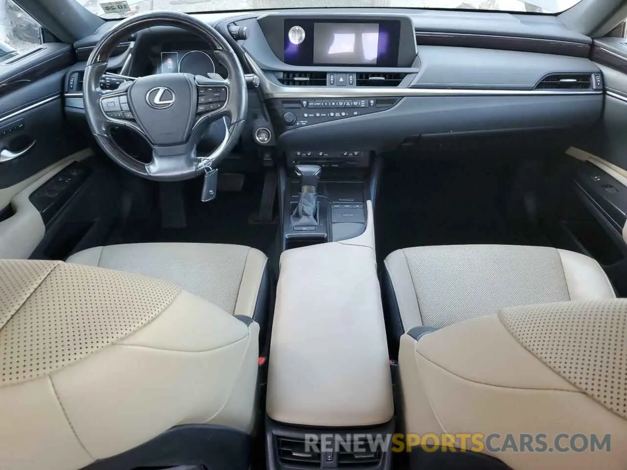 8 Photograph of a damaged car 58ABZ1B1XKU049412 LEXUS ES350 2019