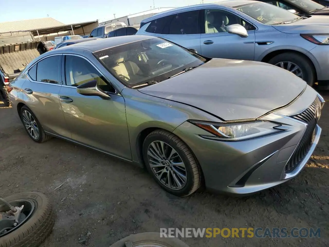 4 Photograph of a damaged car JTHBZ1B13K2005175 LEXUS ES350 2019
