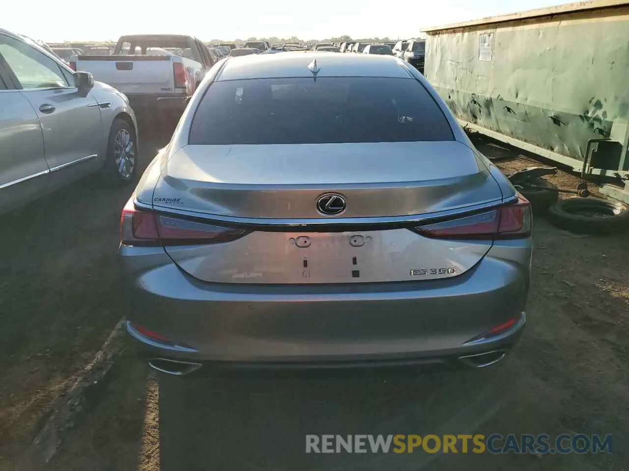 6 Photograph of a damaged car JTHBZ1B13K2005175 LEXUS ES350 2019