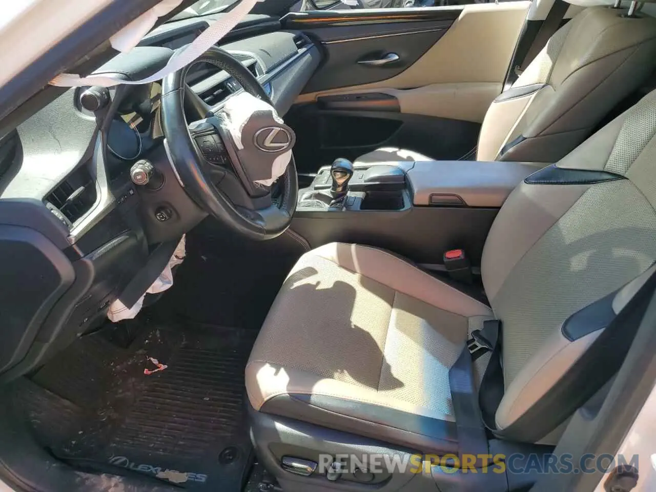 7 Photograph of a damaged car JTHBZ1B14K2003418 LEXUS ES350 2019