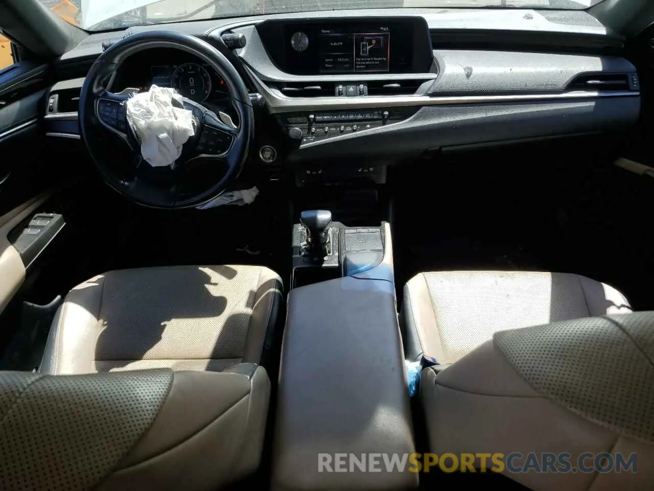8 Photograph of a damaged car JTHBZ1B14K2003418 LEXUS ES350 2019