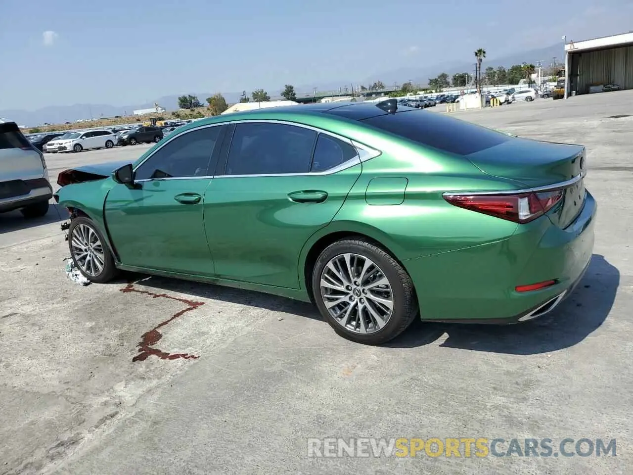 2 Photograph of a damaged car JTHBZ1B1XK2004024 LEXUS ES350 2019