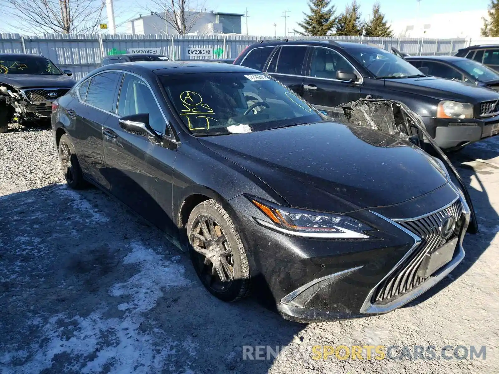 1 Photograph of a damaged car 58ABZ1B12LU076010 LEXUS ES350 2020