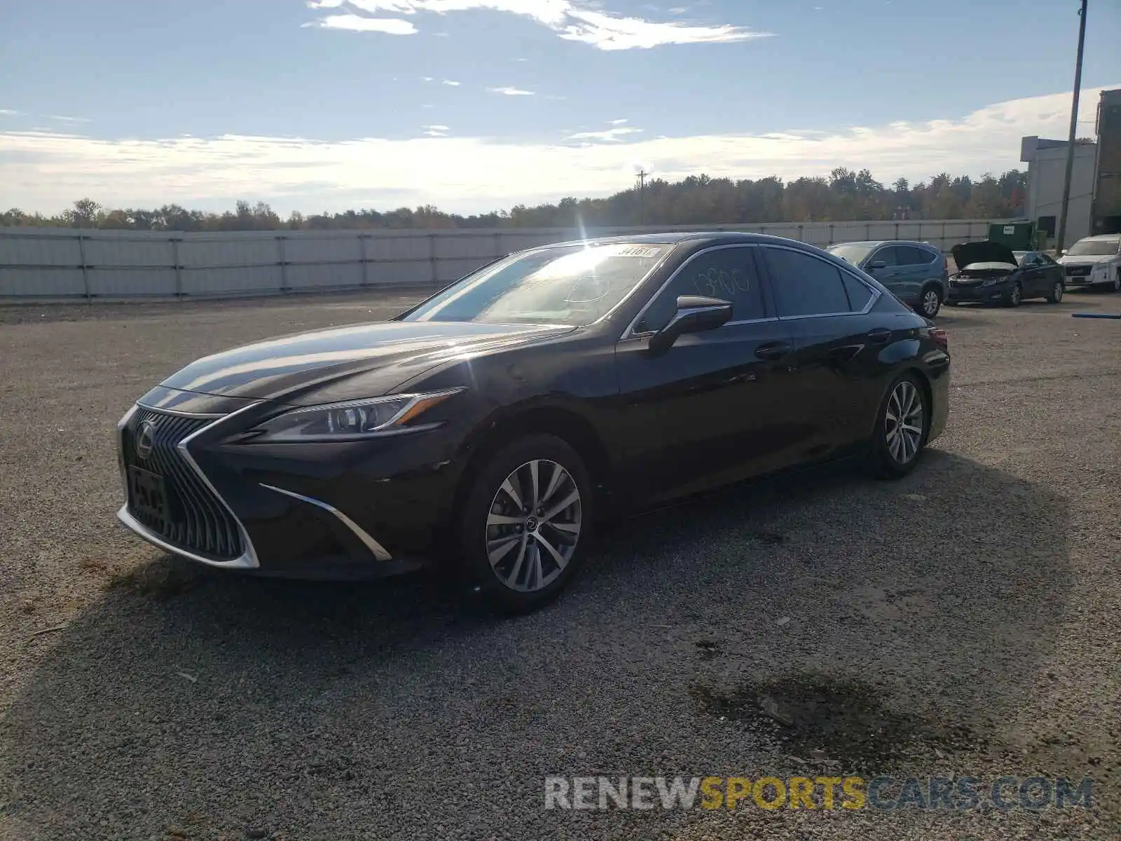 2 Photograph of a damaged car 58ACZ1B16LU070845 LEXUS ES350 2020