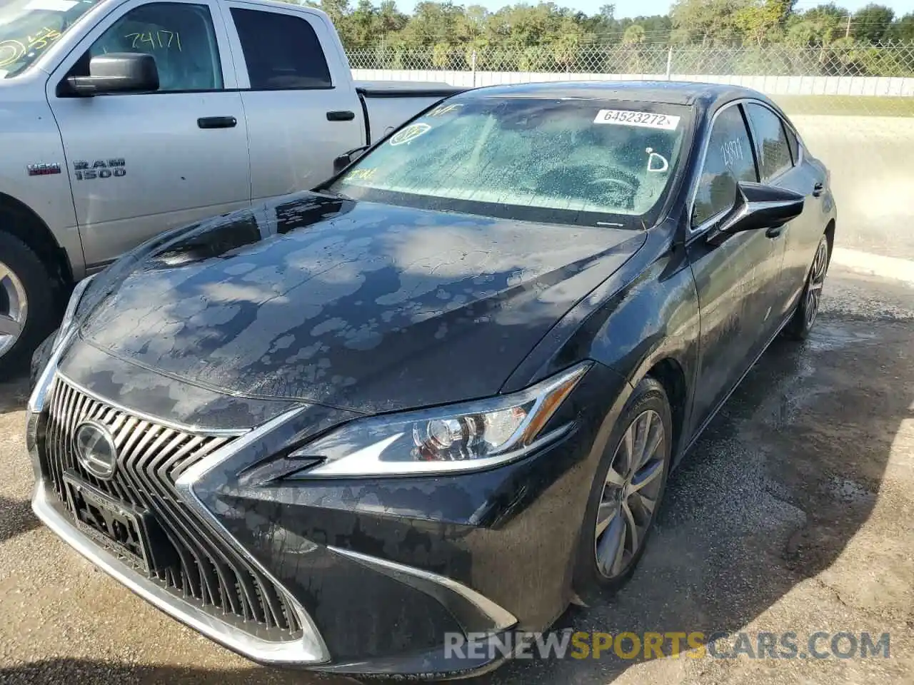 2 Photograph of a damaged car 58ACZ1B1XLU056687 LEXUS ES350 2020